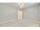 Neutral bedroom with carpet, recessed lights, and neutral walls at 6804 Riesman Ln, Charlotte, NC 28210