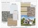 Home color specifications showing subway backsplash, granite countertops, & sandino flooring at 699 Jackson Sw Ter, Concord, NC 28027