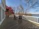 Open rear deck overlooking the lake at 925 Lanier Ln, Monroe, NC 28110
