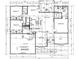 Detailed floor plan showcasing the layout of the home, including room dimensions and features at 105 Southern Horizon Dr, Statesville, NC 28677