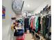 Walk-in closet with organized storage and shelving at 1066 Chicory Trce, Lake Wylie, SC 29710