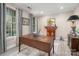 Bright office with hardwood floors, natural light, and neutral color palette at 10823 Preservation Park Dr, Charlotte, NC 28214