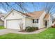 Exterior view of home with vinyl siding, window, and manicured lawn at 1671 Sandpiper Dr, Rock Hill, SC 29732