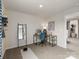 Bedroom featuring neutral walls, space for work and exercise, and carpeted floors, providing a flexible and inviting atmosphere at 1730 Braemar Village Dr, Monroe, NC 28110
