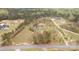 Expansive aerial view of a secluded home nestled among lush greenery and mature trees at 1853 Beach Ln, Heath Springs, SC 29058
