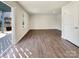 Finished basement space offering hardwood floors, natural light, and walk-out access to the yard at 2557 Grantham Place Dr, Fort Mill, SC 29715