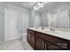 Stylish bathroom with double vanity, and tile floors at 526 Hunters Dance Rd, Fort Mill, SC 29708