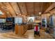 Well-equipped kitchen featuring a gas cooktop, stainless steel appliances, and custom cabinetry at 528 Manchester Rd, Mount Gilead, NC 27306