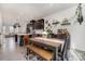 Spacious dining room with seamless flow to the open kitchen and living area, filled with natural light at 532 Billingsley Rd, Charlotte, NC 28211