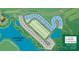 Community map showcasing various lots, lake access, and the layout of the neighborhood at 7113 Fowley Rd # 0336, Charlotte, NC 28269