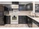 Efficient kitchen featuring modern appliances, ample cabinet space, and durable countertops at 753 Mountainwater Dr, Charlotte, NC 28262