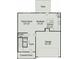 Layout of the home's first floor showcasing the Gathering room, kitchen, breakfast nook, and garage at 1234 Wendall Ln, Mount Pleasant, NC 28025