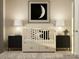 A beautifully decorated Bedroom with a white crib and stylish decor at 135 Wheeler Trl, Statesville, NC 28625