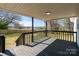 Back deck view overlooking backyard at 1545 7Th Avenue Sw Dr, Hickory, NC 28602