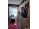 Charming bedroom featuring a large dresser with display shelves and lace curtains at 160 17Th Street Nw Pl # 3E, Hickory, NC 28601