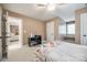 This bedroom features neutral paint, carpet flooring, and bright natural lighting at 2095 Westridge Dr, Rock Hill, SC 29732
