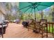 Inviting outdoor deck area, perfect for entertaining and enjoying the wooded views at 2095 Westridge Dr, Rock Hill, SC 29732