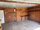 Spacious garage interior with shelving, ready for storage or workshop at 236 Bowmans Cutover Rd, Taylorsville, NC 28681