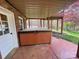 Back porch featuring a hot tub, perfect for relaxing after a long day at 245 Clontz Hill Rd, Troutman, NC 28166