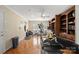 Exercise room with desk and treadmill for at home workouts at 317 S Lineberry St, Troy, NC 27371