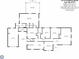 Detailed floor plan layout of the house showing room dimensions and layout at 317 S Lineberry St, Troy, NC 27371