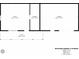 Detached garage and storage area layout showing garage and storage dimensions at 317 S Lineberry St, Troy, NC 27371
