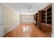 Office area in room with built in cabinets for organization and storage at 317 S Lineberry St, Troy, NC 27371