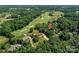 Drone-shot of the home nearby the 18th hole of the Jones golf course at 3964 Deer Run Ne Dr, Conover, NC 28613