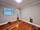 Spacious laundry room with window and washer/dryer hookups at 511 W Main St, Cleveland, NC 27013