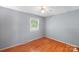 Bedroom featuring hardwood floors and natural light at 118 Lakewood Dr, Kings Mountain, NC 28086
