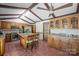 Eat-in kitchen with stainless steel appliances, granite countertops, and a central island with seating at 118 Lakewood Dr, Kings Mountain, NC 28086
