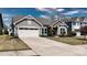 Two-story home featuring a wide driveway and well-maintained landscaping at 1495 Imperial Ct, York, SC 29745