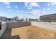 An expansive rooftop terrace offers outdoor living and skyline views, perfect for entertaining and relaxing at 1617 Cannon View Ln, Charlotte, NC 28208