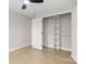 Bedroom with a closet and shelving at 1812 Lot 2 Anderson St, Charlotte, NC 28205