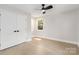 Bedroom with ceiling fan, closet, and natural light at 1812 Lot 2 Anderson St, Charlotte, NC 28205