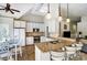 Stylish kitchen with granite countertops, stainless steel appliances, and an open layout at 2020 Makin Dr, Indian Trail, NC 28079
