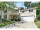 Beautiful two-story home with a welcoming front porch, black shutters, and a well-maintained lawn at 3009 Early Rise Ave, Indian Trail, NC 28079