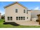 Exterior view of the rear of the home and backyard at 326 Nantucket Way, Rock Hill, SC 29732