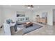 Comfortable living room with tile floors, stylish furnishings, and natural light at 3452 Flat Creek Rd, Lancaster, SC 29720