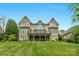 Exterior shot of the rear of the home at 4300 Old Course Dr, Charlotte, NC 28277