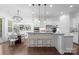 Modern kitchen featuring granite countertops, a breakfast bar, stainless steel appliances, and pendant lighting at 6020 Union Pacific Ave, Charlotte, NC 28210