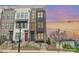Charming townhomes boast a brick facade with individual entrances and modern architectural details at 631 W Tremont Ave, Charlotte, NC 28203