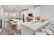 Gourmet kitchen with a spacious island, pendant lighting, and state-of-the-art appliances at 631 W Tremont Ave, Charlotte, NC 28203
