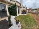 Backyard patio extends to grassy yard, providing relaxation and outdoor living at 715 21St Ne Ave, Hickory, NC 28601