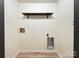 Laundry room with shelf over utility connections at 715 21St Ne Ave, Hickory, NC 28601