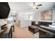 Spacious upstairs living area with plush seating and a comfortable atmosphere at 9704 Cayenne Dr, Charlotte, NC 28214