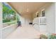 Spacious outdoor patio with brick accents, offering an inviting area for relaxation and entertainment at 9907 Hagers Rd, Huntersville, NC 28078