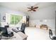 Bright office features a large window, desk, and neutral carpet at 112 Spring Branch Rd, Fort Mill, SC 29715