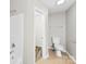 Bathroom showcasing a shower, toilet, and access to another room at 116 Ridgewood Dr, York, SC 29745