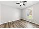 Bedroom with a ceiling fan, hardwood floors and natural light at 116 Ridgewood Dr, York, SC 29745